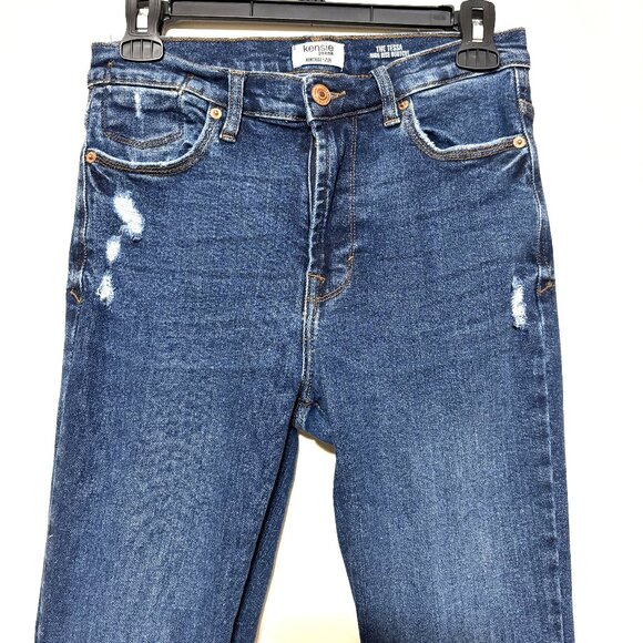 Kensie Women's Blue Boot Cut Jeans - Picture 5 of 6